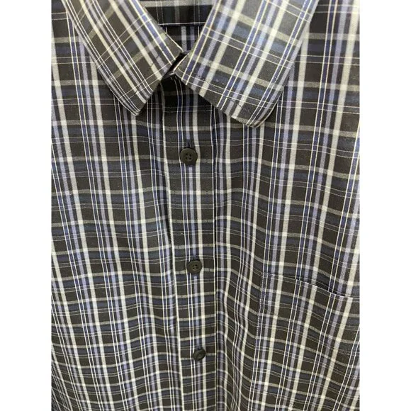 Men's Slim Fit M Untuck It Button Down Wrinkle Free, 100% Cotton Shirt - Picture 4 of 10